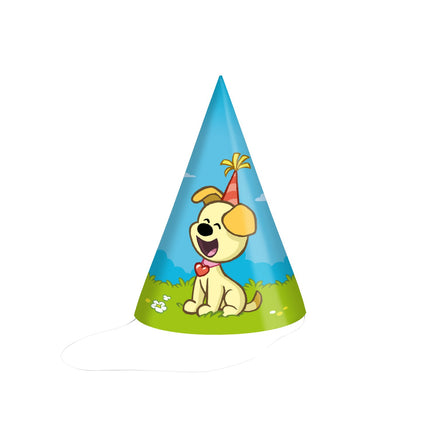 Sombreros de fiesta Woezel<tamp>Pip – 6 unidades</tamp>