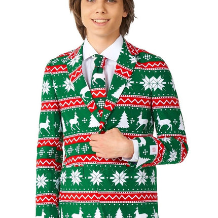 Festive Green Pak Jongen Tiener OppoSuits van OppoSuits koop je bij Partywinkel
