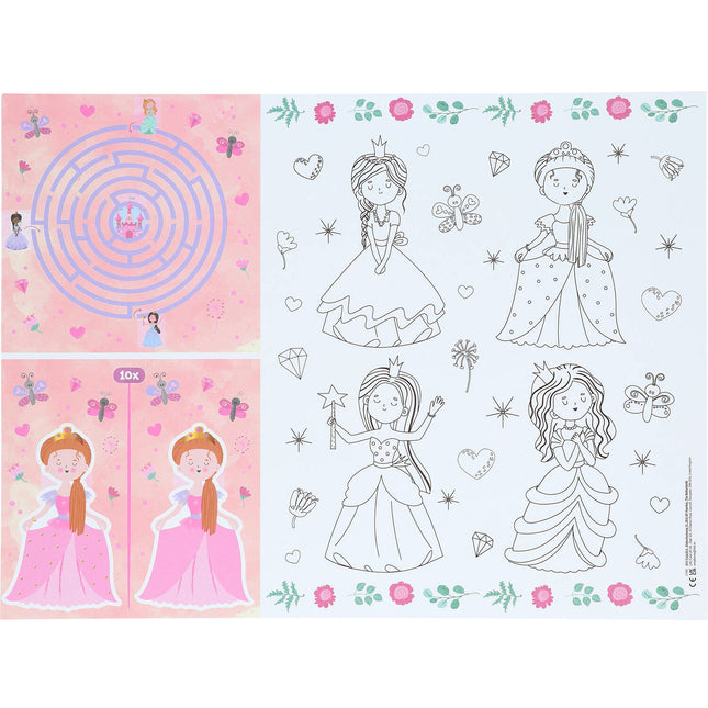 Manteles individuales Princesas 40cm 6pcs