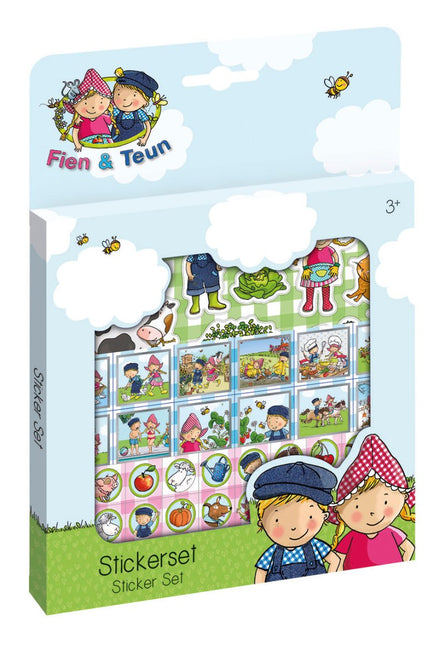 Fien En Teun Stickers 3 Vellen - Partywinkel - 8714274192041