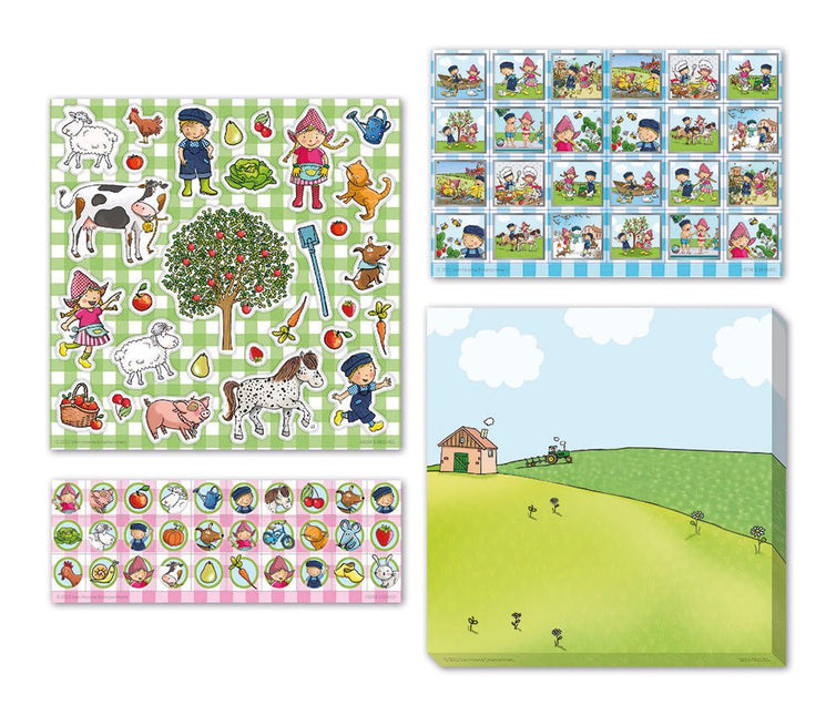 Fien En Teun Stickers 3 Vellen - Partywinkel - 8714274192041