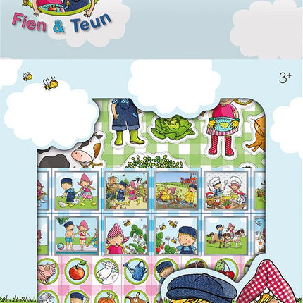 Fien En Teun Stickers 3 Vellen - Partywinkel - 8714274192041