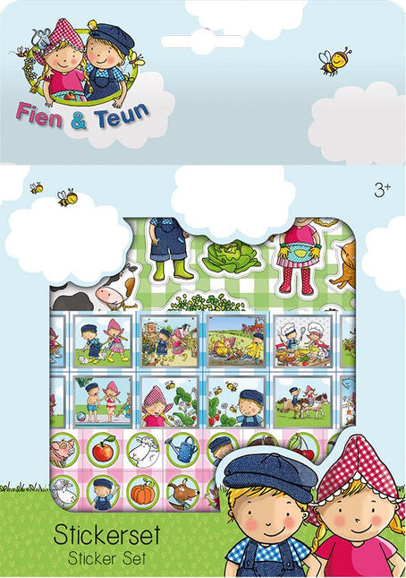 Fien En Teun Stickers 3 Vellen - Partywinkel - 8714274192041