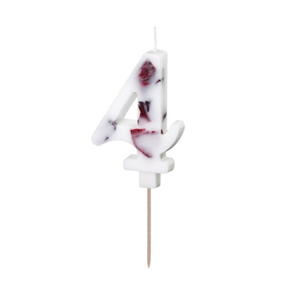 Pétalos de Vela 4 Años 8cm