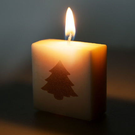 Vela de letras Árbol de Navidad 4cm