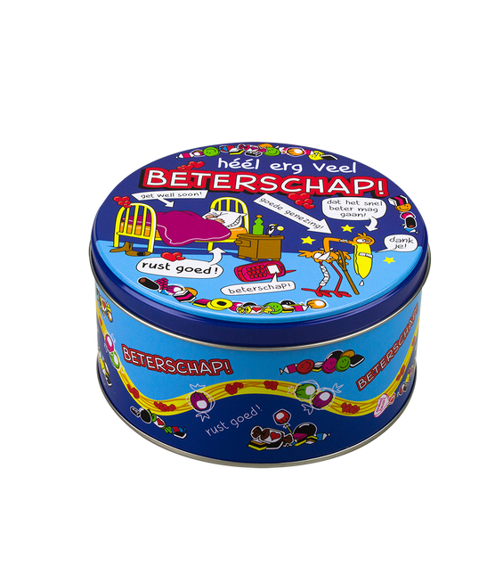 Tarro de caramelos Get Well 14cm