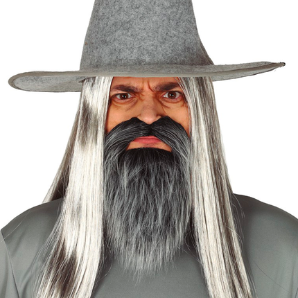 Barba Y Bigote Negro