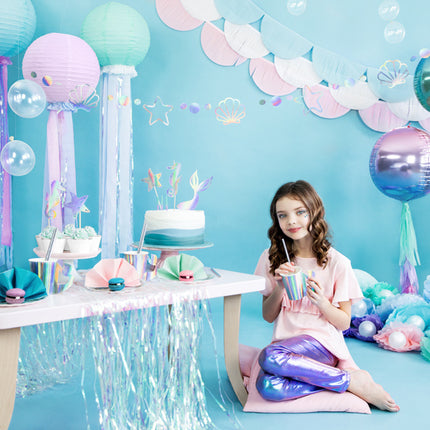Set de 3 piezas para tarta de sirena
