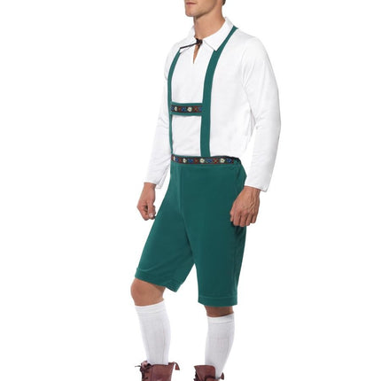 Juego de Lederhosen Verde