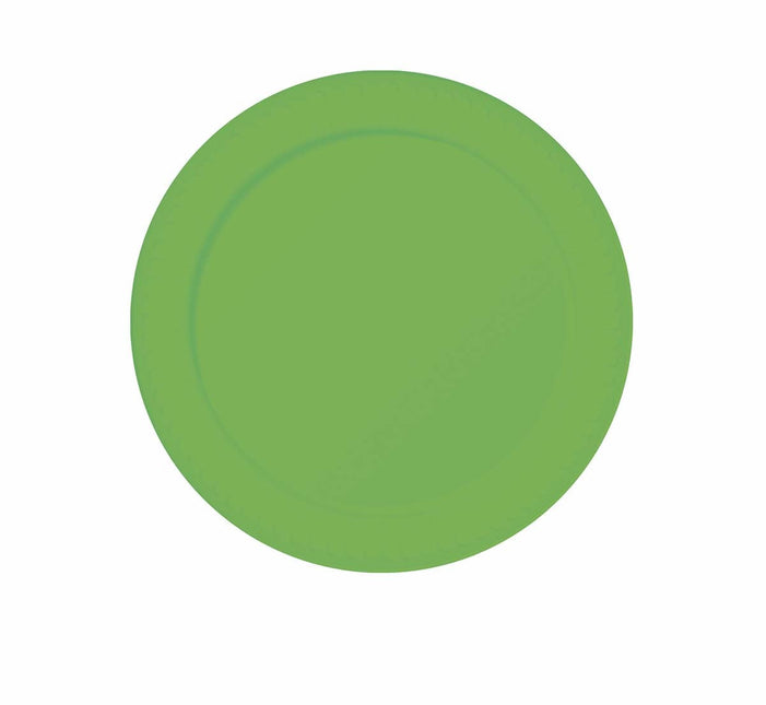 Platos Verdes 23cm 6ud