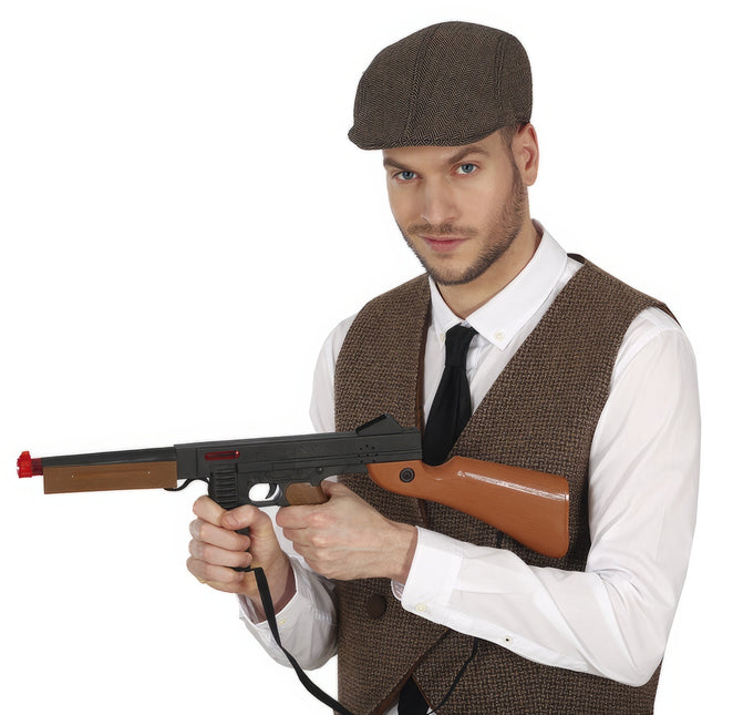 Pistola falsa Segunda Guerra Mundial 56cm