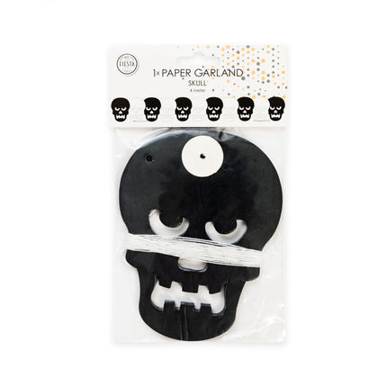 Calavera de guirnalda 4m