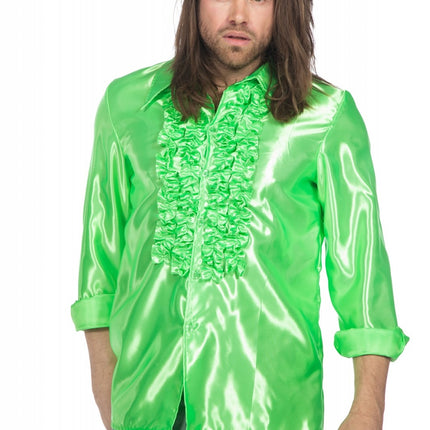 Blusa Disco Volantes Verde
