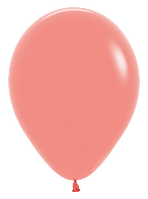 Globos Coral Tropical 30cm 50pcs