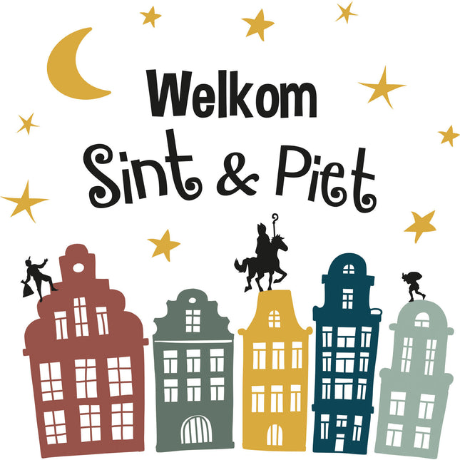 Pegatinas para ventanas Welcome Saint y Pete 5pcs