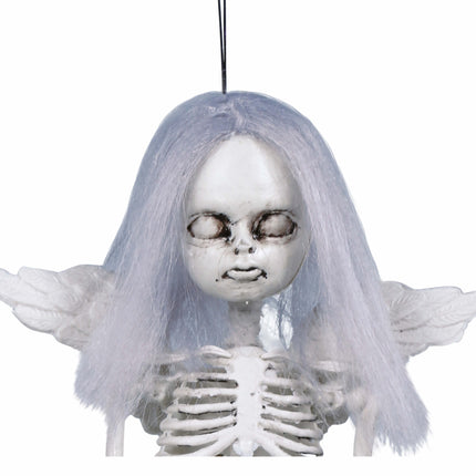 Decoración Colgante Halloween Ángel Esqueleto 40cm