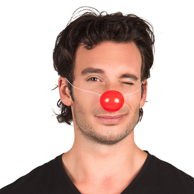 Narices rojas de payaso 24 uds.