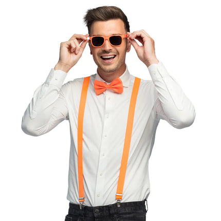 Set de accesorios naranja neón 7 piezas