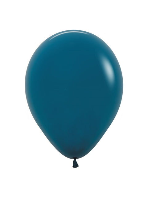 Globos Deep Teal 23cm 50pcs