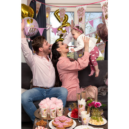 Servilletas Hello Girl Papel 33cm