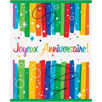 Bolsas de fiesta Joyeux Anniversaire 8pcs