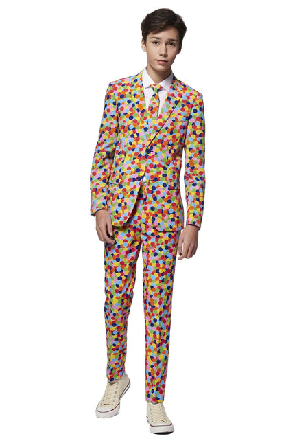 Fiesta Confeti Traje Niño Adolescente <tc>OppoSuits</tc>