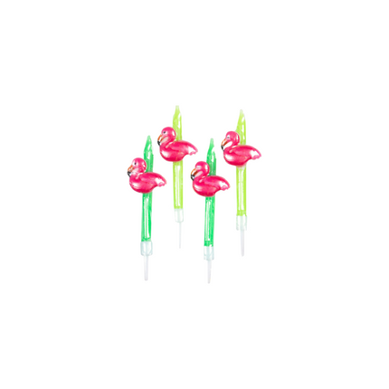 Velas Flamingo 5.9cm 4pcs