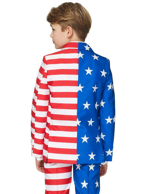 Traje Bandera USA Niño <tc>Suitmeister</tc>