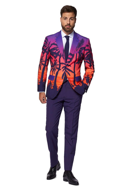 Traje de palmeras hawaianas para hombre <tc>OppoSuits</tc>