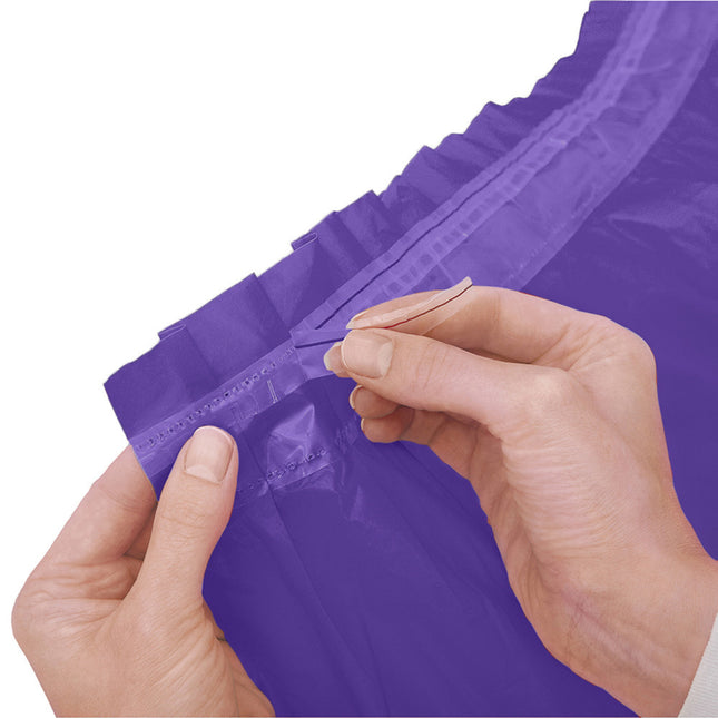 Faldón de mesa morado 4,26 m