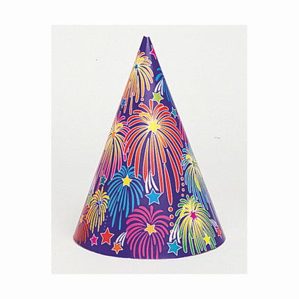 Sombreros de Fiesta Surtidos 25.6cm 8pcs