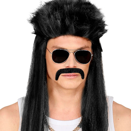 Bigote Falso Negro Macho