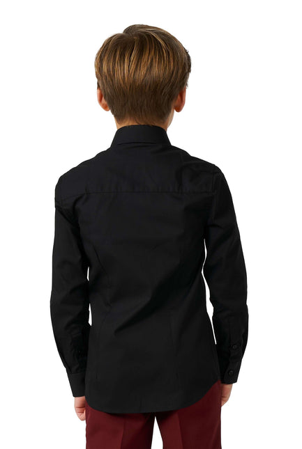 Camisa Negra Niño <tc>OppoSuits</tc>