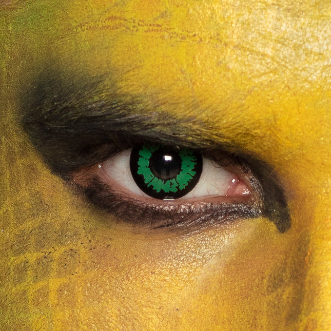 Lentes de colores de Halloween Reptil