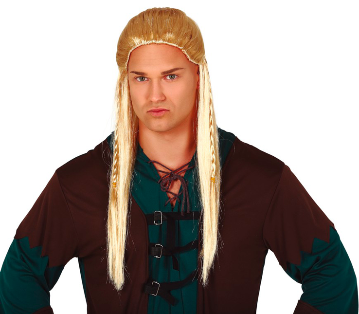 Peluca Medieval Rubia