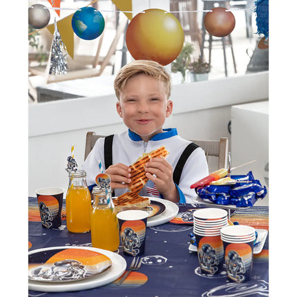 Mantel Fiesta Espacial Papel 1,8m