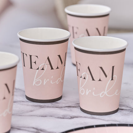 Tazas Team Novia 266ml 8pcs