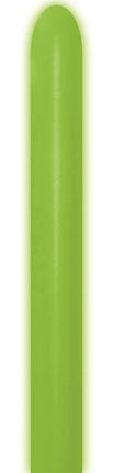 Globos de modelismo Verde neón 5cm 152cm 50pcs