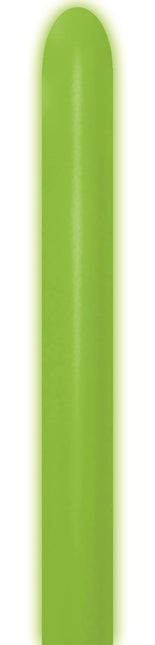 Globos de modelismo Verde neón 5cm 152cm 50pcs