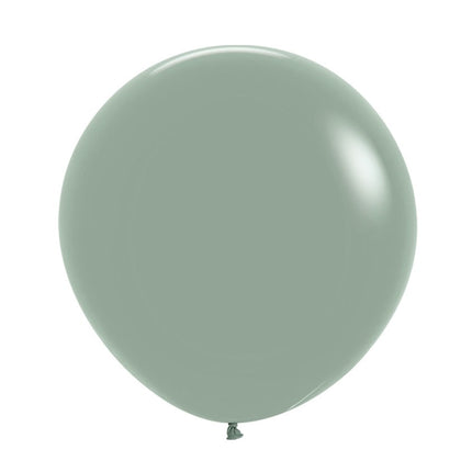 Globos Pastel Atardecer Laurel Verde 61cm 10pcs
