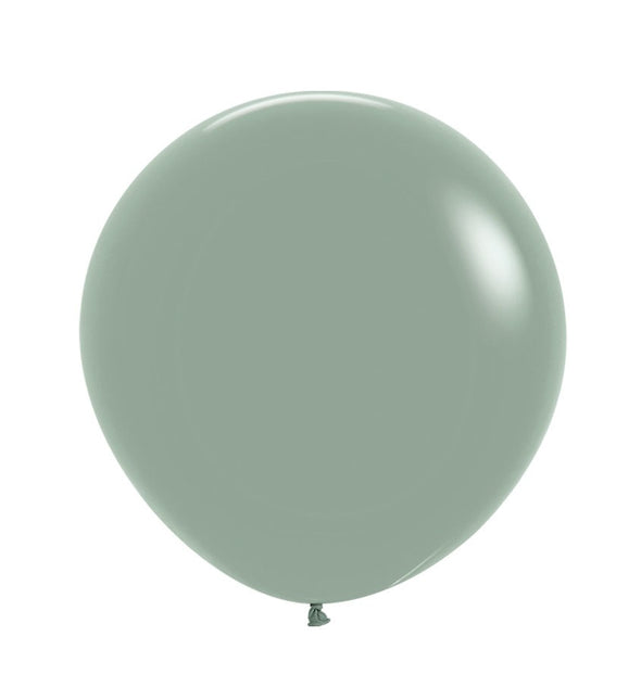 Globos Pastel Atardecer Laurel Verde 61cm 10pcs