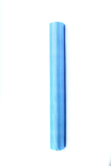 Tela Organza Azul Claro 36cm 9m