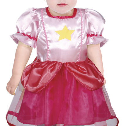 Vestido Princesa Niña Rosa