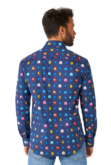 Camisa Pixel PAC-MAN Hombre <tc>OppoSuits</tc>