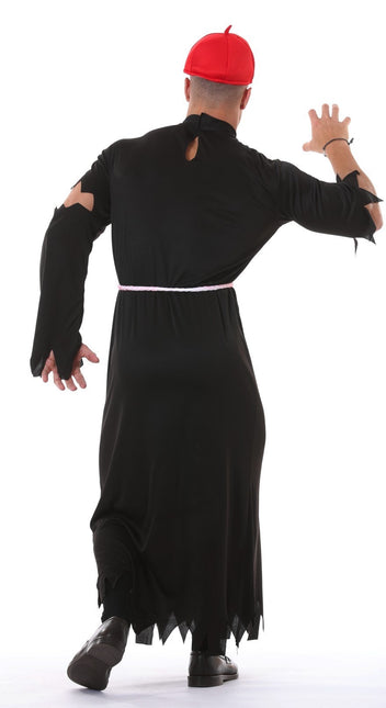 Disfraz de Halloween de Zombie Sacerdote L para hombre