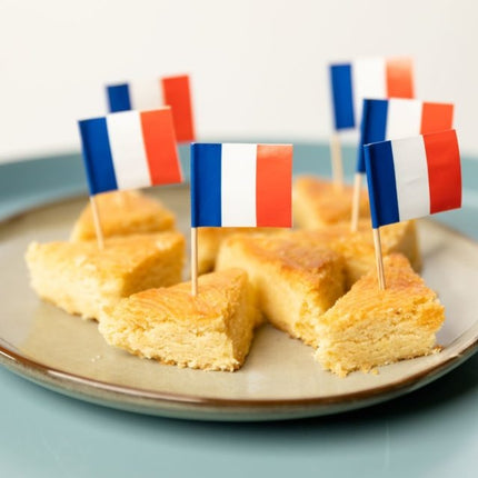 Palillos de cóctel Francia 8cm 50uds.