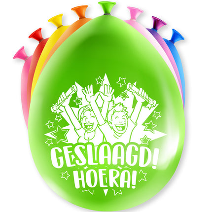 Globos Exitosos Hooray 30cm 8pcs
