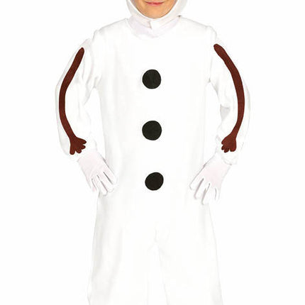 Traje Muñeco de Nieve Niño