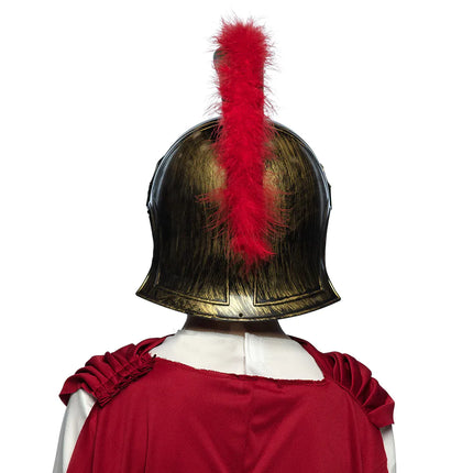 Niño del casco romano