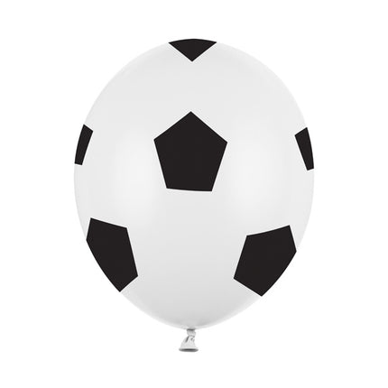 Globos Fútbol 30cm 6pcs
